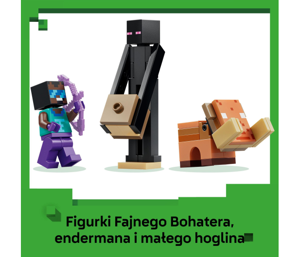 LEGO MINECRAFT 21584 Podróż przez portal netheru i kresu - 1473416 - zdjęcie 7